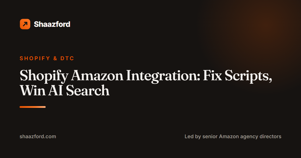 Shaazford, full-service ecommerce growth under one roof