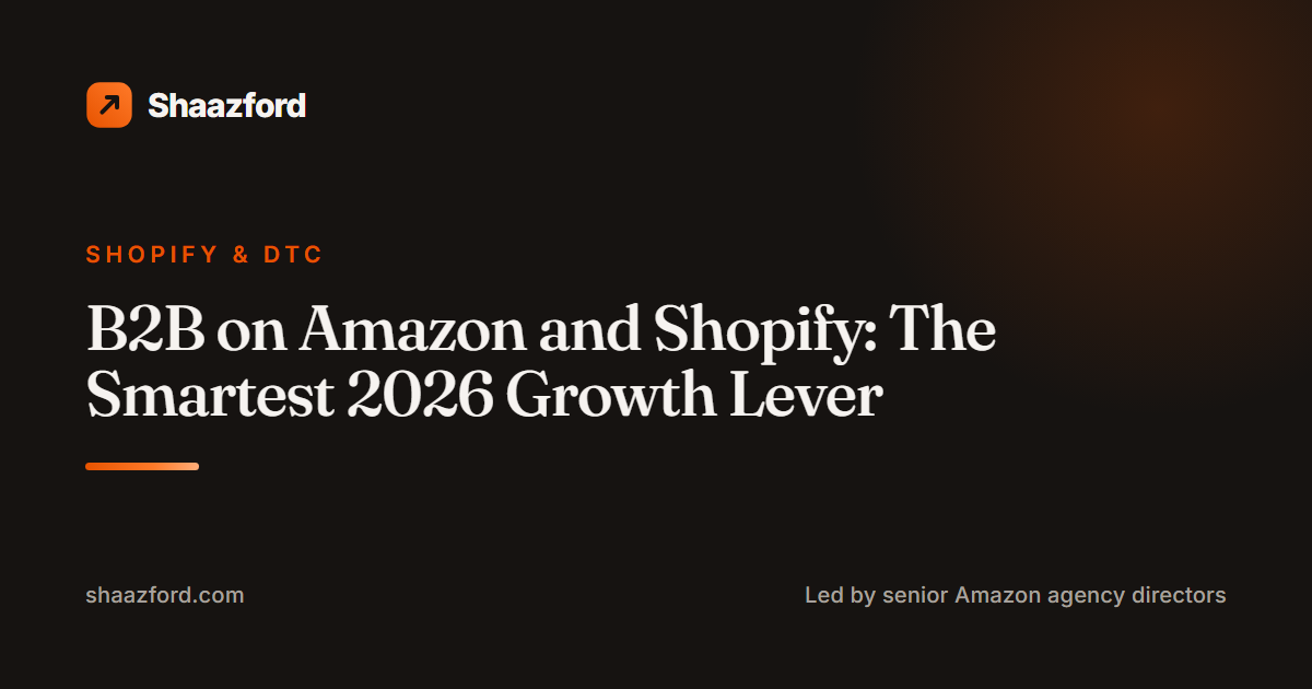 Shaazford, full-service ecommerce growth under one roof